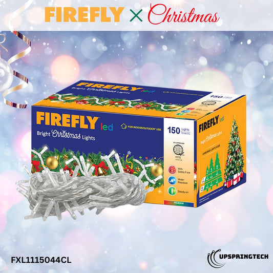 Firefly 100 LED Christmas String Lights – 10M Steady-On Series (FXL1115044)