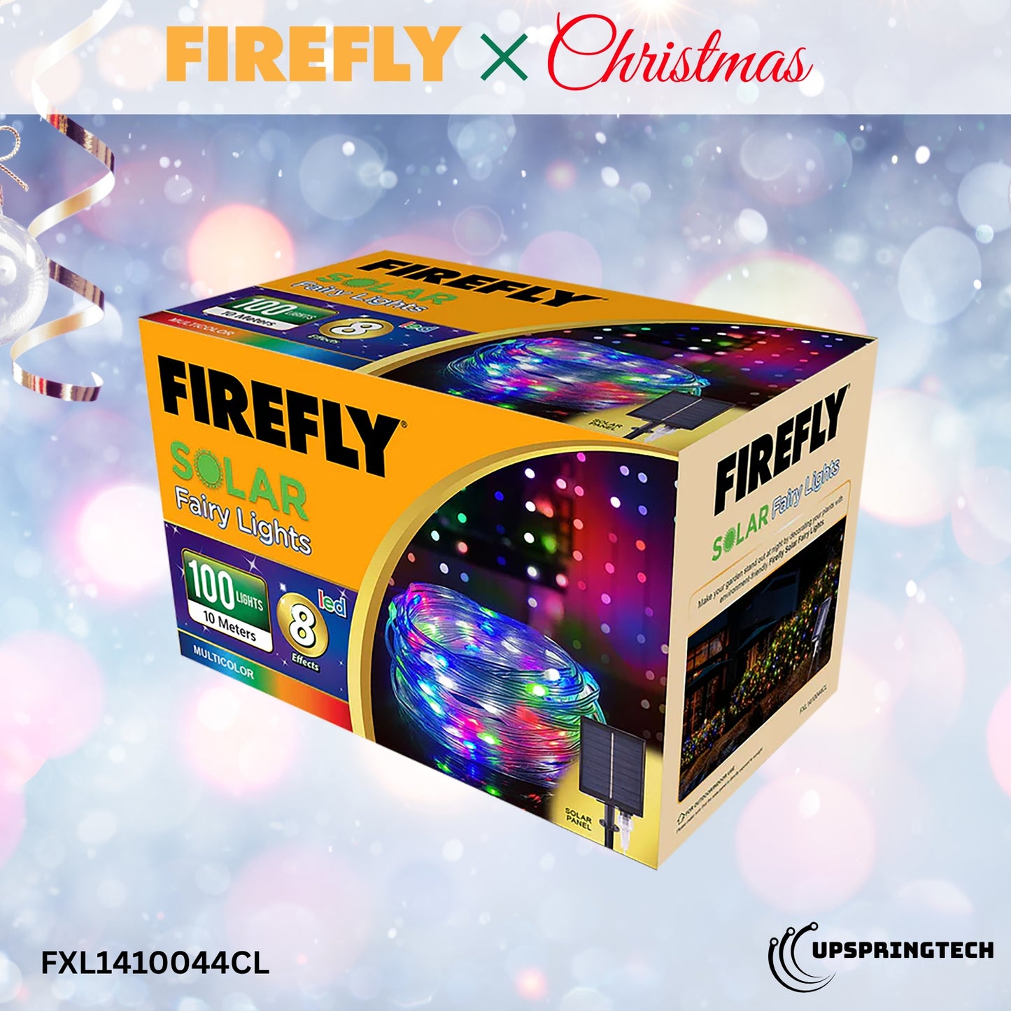 Firefly LED Christmas String Lights – 10 Meters (Connectable, Indoor Use)