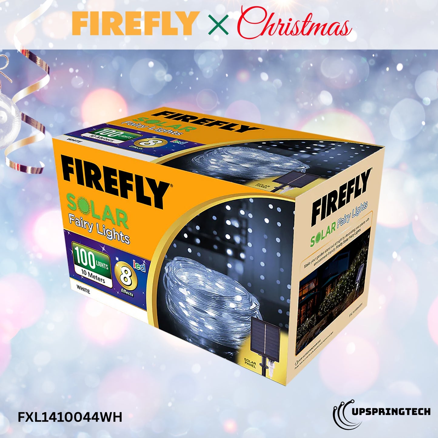 Firefly LED Christmas String Lights – 10 Meters (Connectable, Indoor Use)