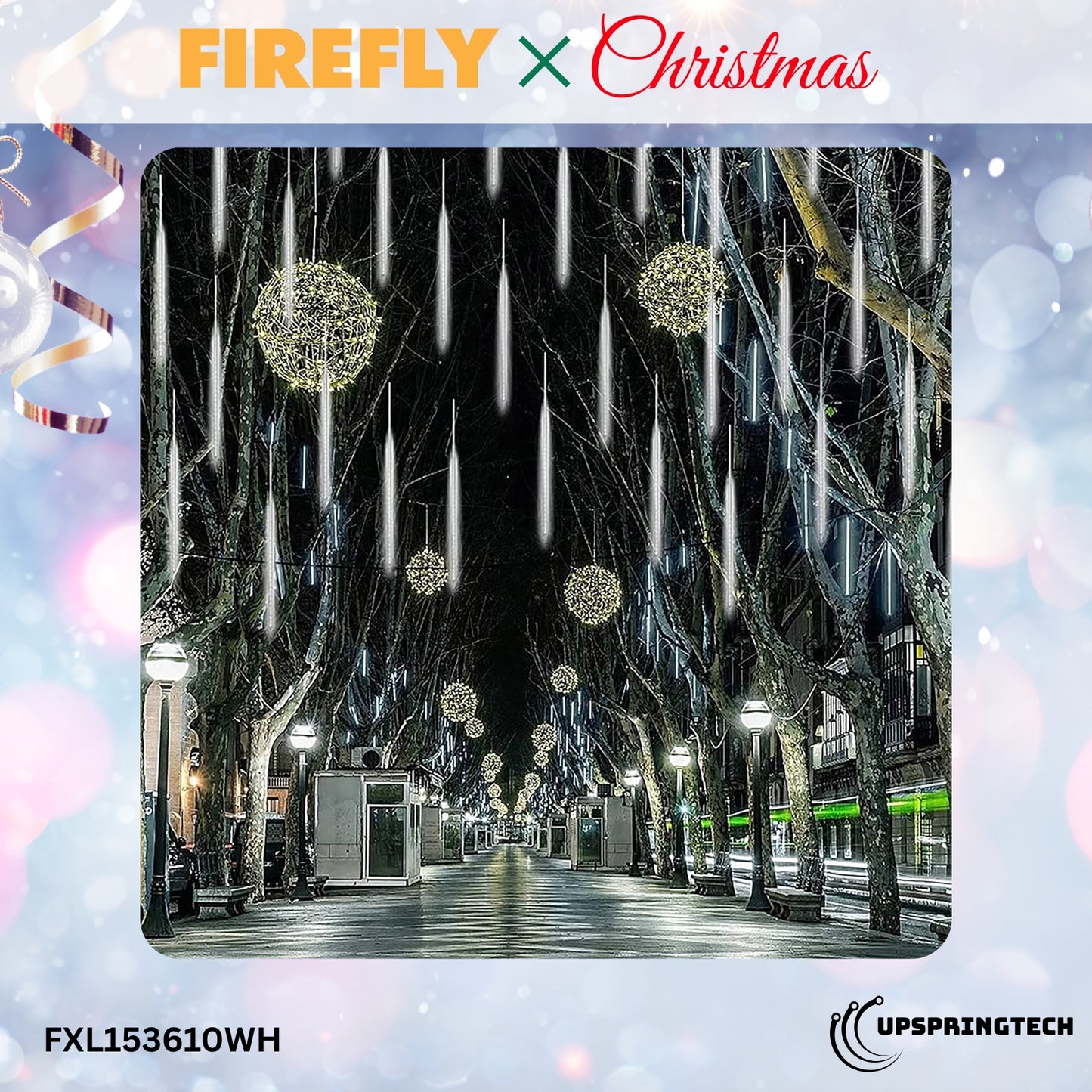 Firefly LED Falling Effect Lights – 2.7 Meters (Water-Resistant, Indoor/Outdoor Use)