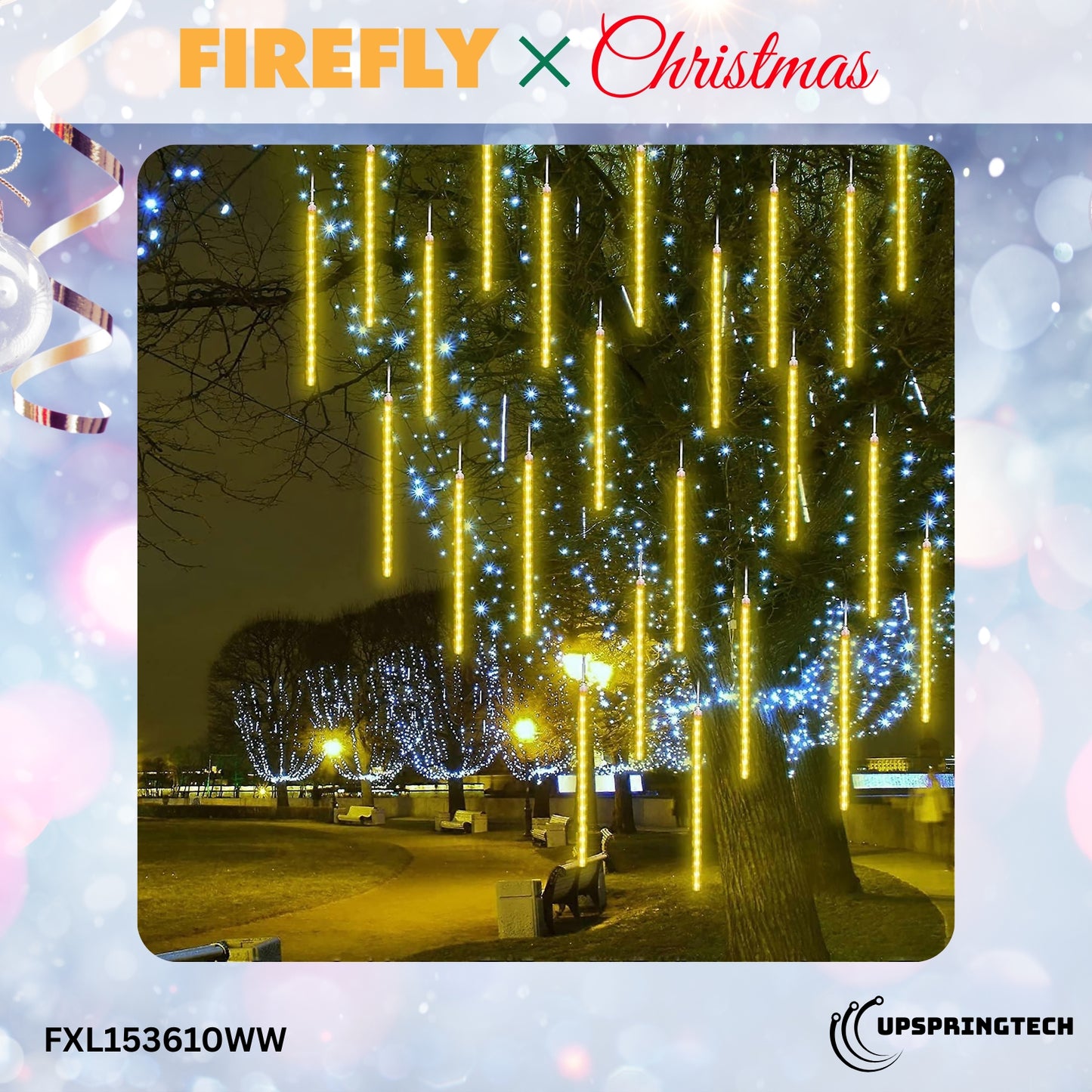 Firefly LED Falling Effect Lights – 2.7 Meters (Water-Resistant, Indoor/Outdoor Use)